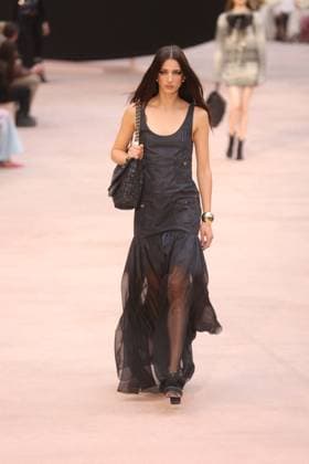 PFW Chanel Runway Models walk the runway during the Chanel Womenswear Fall Winter 2025-2026 show as part of Paris Fashion Week in Paris on March 10, 2025, France. Photo by Jerome Domine ABACAPRESS.COM  Copyright: xDominexJerome ABACAx