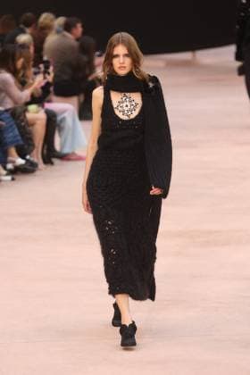 PFW Chanel Runway Models walk the runway during the Chanel Womenswear Fall Winter 2025-2026 show as part of Paris Fashion Week in Paris on March 10, 2025, France. Photo by Jerome Domine ABACAPRESS.COM  Copyright: xDominexJerome ABACAx