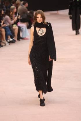 PFW Chanel Runway Models walk the runway during the Chanel Womenswear Fall Winter 2025-2026 show as part of Paris Fashion Week in Paris on March 10, 2025, France. Photo by Jerome Domine ABACAPRESS.COM  Copyright: xDominexJerome ABACAx