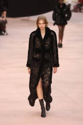PFW Chanel Runway Models walk the runway during the Chanel Womenswear Fall Winter 2025-2026 show as part of Paris Fashion Week in Paris on March 10, 2025, France. Photo by Jerome Domine ABACAPRESS.COM  Copyright: xDominexJerome ABACAx
