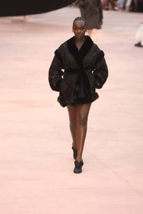 PFW Chanel Runway Models walk the runway during the Chanel Womenswear Fall Winter 2025-2026 show as part of Paris Fashion Week in Paris on March 10, 2025, France. Photo by Jerome Domine ABACAPRESS.COM  Copyright: xDominexJerome ABACAx