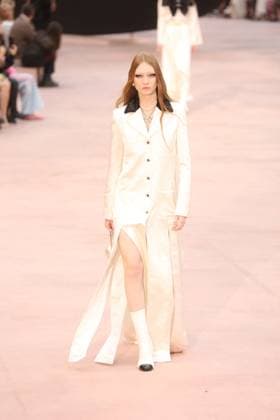PFW Chanel Runway Models walk the runway during the Chanel Womenswear Fall Winter 2025-2026 show as part of Paris Fashion Week in Paris on March 10, 2025, France. Photo by Jerome Domine ABACAPRESS.COM  Copyright: xDominexJerome ABACAx