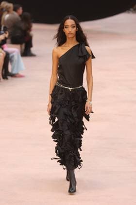 PFW Chanel Runway Models walk the runway during the Chanel Womenswear Fall Winter 2025-2026 show as part of Paris Fashion Week in Paris on March 10, 2025, France. Photo by Jerome Domine ABACAPRESS.COM  Copyright: xDominexJerome ABACAx
