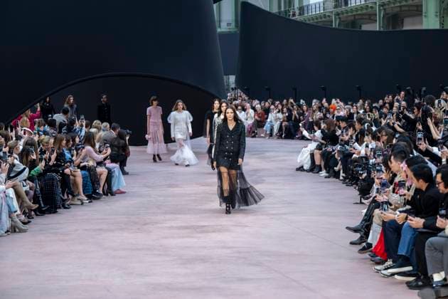 . 10 03 2025. Paris, France. Chanel show at Paris Fashion Week for Fall Winter 2025.  xi-Imagesx IIM-25798-0232