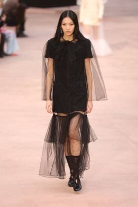 PFW Chanel Runway Models walk the runway during the Chanel Womenswear Fall Winter 2025-2026 show as part of Paris Fashion Week in Paris on March 10, 2025, France. Photo by Jerome Domine ABACAPRESS.COM  Copyright: xDominexJerome ABACAx