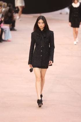 PFW Chanel Runway Models walk the runway during the Chanel Womenswear Fall Winter 2025-2026 show as part of Paris Fashion Week in Paris on March 10, 2025, France. Photo by Jerome Domine ABACAPRESS.COM  Copyright: xDominexJerome ABACAx