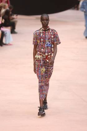PFW Chanel Runway Models walk the runway during the Chanel Womenswear Fall Winter 2025-2026 show as part of Paris Fashion Week in Paris on March 10, 2025, France. Photo by Jerome Domine ABACAPRESS.COM  Copyright: xDominexJerome ABACAx
