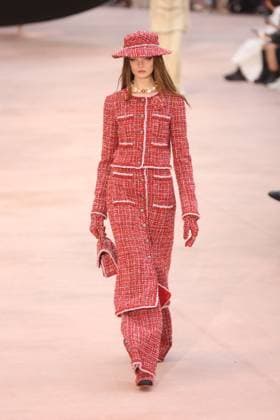 PFW Chanel Runway Models walk the runway during the Chanel Womenswear Fall Winter 2025-2026 show as part of Paris Fashion Week in Paris on March 10, 2025, France. Photo by Jerome Domine ABACAPRESS.COM  Copyright: xDominexJerome ABACAx