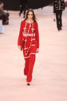 PFW Chanel Runway Models walk the runway during the Chanel Womenswear Fall Winter 2025-2026 show as part of Paris Fashion Week in Paris on March 10, 2025, France. Photo by Jerome Domine ABACAPRESS.COM  Copyright: xDominexJerome ABACAx
