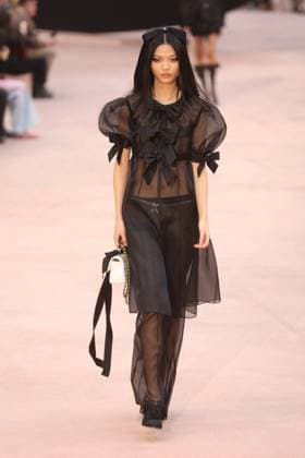 PFW Chanel Runway Models walk the runway during the Chanel Womenswear Fall Winter 2025-2026 show as part of Paris Fashion Week in Paris on March 10, 2025, France. Photo by Jerome Domine ABACAPRESS.COM  Copyright: xDominexJerome ABACAx