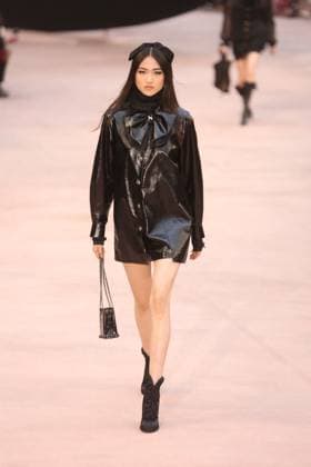 PFW Chanel Runway Models walk the runway during the Chanel Womenswear Fall Winter 2025-2026 show as part of Paris Fashion Week in Paris on March 10, 2025, France. Photo by Jerome Domine ABACAPRESS.COM  Copyright: xDominexJerome ABACAx