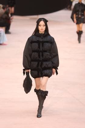 PFW Chanel Runway Models walk the runway during the Chanel Womenswear Fall Winter 2025-2026 show as part of Paris Fashion Week in Paris on March 10, 2025, France. Photo by Jerome Domine ABACAPRESS.COM  Copyright: xDominexJerome ABACAx