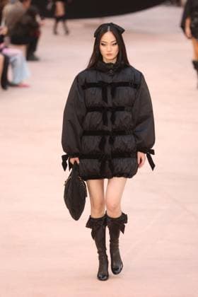 PFW Chanel Runway Models walk the runway during the Chanel Womenswear Fall Winter 2025-2026 show as part of Paris Fashion Week in Paris on March 10, 2025, France. Photo by Jerome Domine ABACAPRESS.COM  Copyright: xDominexJerome ABACAx