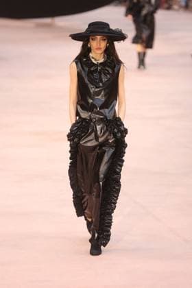 PFW Chanel Runway Models walk the runway during the Chanel Womenswear Fall Winter 2025-2026 show as part of Paris Fashion Week in Paris on March 10, 2025, France. Photo by Jerome Domine ABACAPRESS.COM  Copyright: xDominexJerome ABACAx