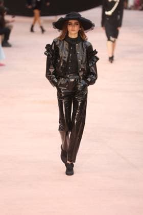 PFW Chanel Runway Models walk the runway during the Chanel Womenswear Fall Winter 2025-2026 show as part of Paris Fashion Week in Paris on March 10, 2025, France. Photo by Jerome Domine ABACAPRESS.COM  Copyright: xDominexJerome ABACAx