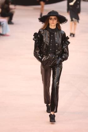PFW Chanel Runway Models walk the runway during the Chanel Womenswear Fall Winter 2025-2026 show as part of Paris Fashion Week in Paris on March 10, 2025, France. Photo by Jerome Domine ABACAPRESS.COM  Copyright: xDominexJerome ABACAx