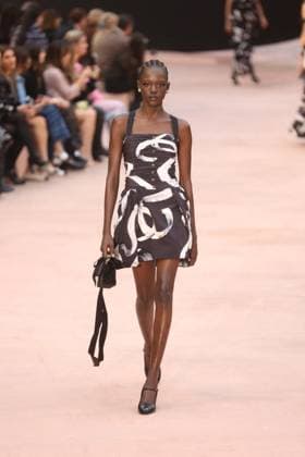 PFW Chanel Runway Models walk the runway during the Chanel Womenswear Fall Winter 2025-2026 show as part of Paris Fashion Week in Paris on March 10, 2025, France. Photo by Jerome Domine ABACAPRESS.COM  Copyright: xDominexJerome ABACAx