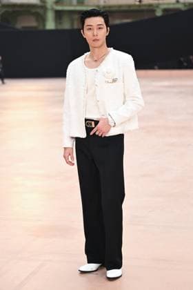 PFW Chanel Photocall Park Seo-joon attending the Chanel Womenswear Fall Winter 2025-2026 show as part of Paris Fashion Week in Paris, France on March 11, 2025. Photo by Aurore Marechal ABACAPRESS.COM Paris France  Copyright: xMarechalxAurore ABACAx