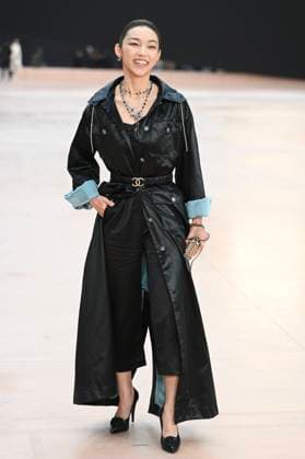 Paris Fashion Week People au defile Chanel, Arrival of celebrities at Grand Palais for Chanel Show 441654 2025 03 11 Paris France  Copyright: xSergexArnalx xStarfacex STAR_441654_056