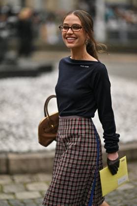 PFW Miu Miu Outside Arrivals Guest arriving at Miu Miu show during Paris Fashion Week in Paris, France on March 11, 2025. Photo by Julien Reynaud APS-Medias ABACAPRESS.COM Paris France  Copyright: xReynaudxJulien APS-Medias ABACAx