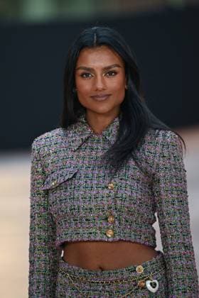 PFW Chanel Photocall Simone Ashley attending the Chanel Womenswear Fall Winter 2025-2026 show as part of Paris Fashion Week in Paris, France on March 11, 2025. Photo by Aurore Marechal ABACAPRESS.COM Paris France  Copyright: xMarechalxAurore ABACAx
