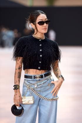 PFW - Chanel Photocall Peggy Gou attends the Chanel Womenswear Fall Winter 2025-2026 show as part of Paris Fashion Week at Grand Palais on March 11, 2025 in Paris, France. - EDITORIAL USE ONLY - Photo by Franck Castel ABACAPRESS.COM Paris France  Copyright: xCastelxFranck ABACAx