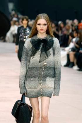 Chanel ready to wear fall winter 2025-2026, Paris, 11 March 2025 Chanel ready to wear fall winter 2025-2026 runway show at Paris fashion week on 11 March 2025., Credit:xxx Avalon Paris, France  Copyright: xxxxx xAvalonx PHT_fashion_PFW_Chanel_details_974680295
