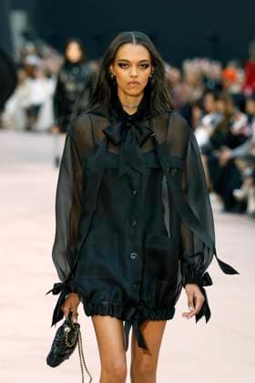 Chanel ready to wear fall winter 2025-2026, Paris, 11 March 2025 Chanel ready to wear fall winter 2025-2026 runway show at Paris fashion week on 11 March 2025., Credit:xxx Avalon Paris, France  Copyright: xxxxx xAvalonx PHT_fashion_PFW_Chanel_details_974680413