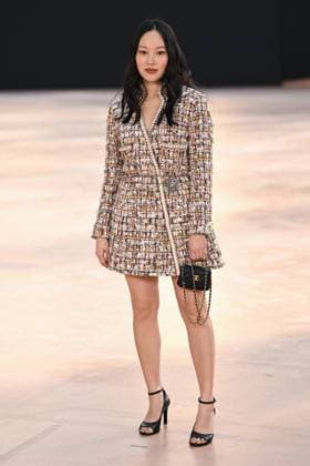 PFW Chanel Photocall Yerin Ha attending the Chanel Womenswear Fall Winter 2025-2026 show as part of Paris Fashion Week in Paris, France on March 11, 2025. Photo by Aurore Marechal ABACAPRESS.COM Paris France  Copyright: xMarechalxAurore ABACAx