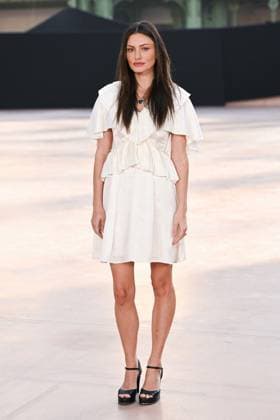 PFW Chanel Photocall Phoebe Tonkin attending the Chanel Womenswear Fall Winter 2025-2026 show as part of Paris Fashion Week in Paris, France on March 11, 2025. Photo by Aurore Marechal ABACAPRESS.COM Paris France  Copyright: xMarechalxAurore ABACAx