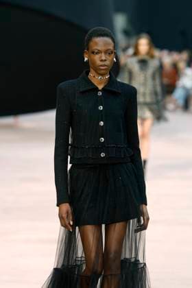Chanel ready to wear fall winter 2025-2026, Paris, 11 March 2025 Chanel ready to wear fall winter 2025-2026 runway show at Paris fashion week on 11 March 2025., Credit:xxx Avalon Paris, France  Copyright: xxxxx xAvalonx PHT_fashion_PFW_Chanel_details_974681927