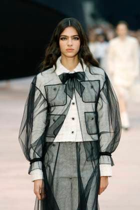 Chanel ready to wear fall winter 2025-2026, Paris, 11 March 2025 Chanel ready to wear fall winter 2025-2026 runway show at Paris fashion week on 11 March 2025., Credit:xxx Avalon Paris, France  Copyright: xxxxx xAvalonx PHT_fashion_PFW_Chanel_details_974683094