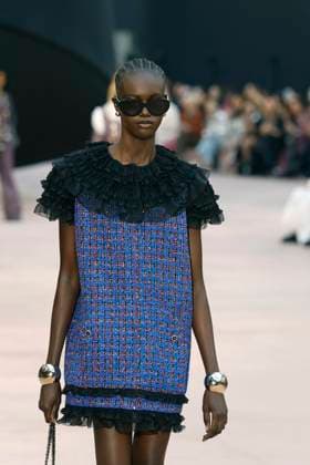 Chanel ready to wear fall winter 2025-2026, Paris, 11 March 2025 Chanel ready to wear fall winter 2025-2026 runway show at Paris fashion week on 11 March 2025., Credit:xxx Avalon Paris, France  Copyright: xxxxx xAvalonx PHT_fashion_PFW_Chanel_details_974683133