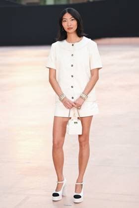 PFW Chanel Photocall Constance Tsang attending the Chanel Womenswear Fall Winter 2025-2026 show as part of Paris Fashion Week in Paris, France on March 11, 2025. Photo by Aurore Marechal ABACAPRESS.COM Paris France  Copyright: xMarechalxAurore ABACAx