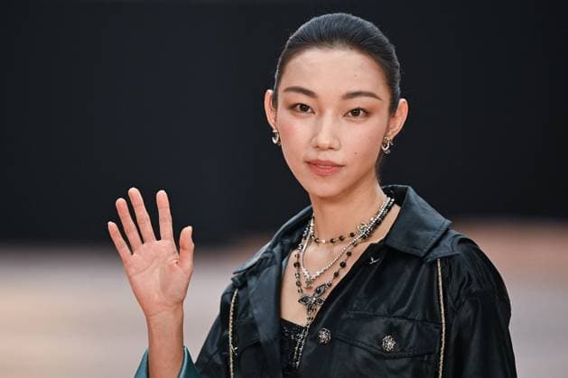 PFW Chanel Photocall A guest attending the Chanel Womenswear Fall Winter 2025-2026 show as part of Paris Fashion Week in Paris, France on March 11, 2025. Photo by Aurore Marechal ABACAPRESS.COM Paris France  Copyright: xMarechalxAurore ABACAx