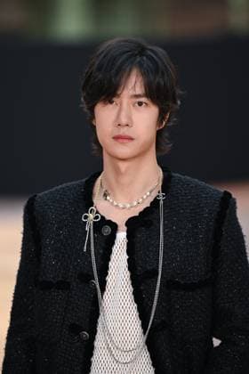 PFW Chanel Photocall Wang Yibo attending the Chanel Womenswear Fall Winter 2025-2026 show as part of Paris Fashion Week in Paris, France on March 11, 2025. Photo by Aurore Marechal ABACAPRESS.COM Paris France  Copyright: xMarechalxAurore ABACAx