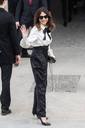 PFW - Chanel PAP - Arrivals NB Elsa Zylberstein attends Chanel Womenswear Fall Winter 2025-2026 show as part of Paris Fashion Week on March 11, 2025 in Paris, France. Photo by Nasser Berzane ABACAPRESS.COM Paris France  Copyright: xBerzanexNasser ABACAx