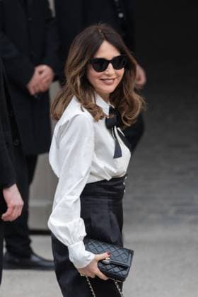 PFW - Chanel PAP - Arrivals NB Elsa Zylberstein attends Chanel Womenswear Fall Winter 2025-2026 show as part of Paris Fashion Week on March 11, 2025 in Paris, France. Photo by Nasser Berzane ABACAPRESS.COM Paris France  Copyright: xBerzanexNasser ABACAx