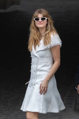 PFW - Chanel PAP - Arrivals NB Emma Bale attends Chanel Womenswear Fall Winter 2025-2026 show as part of Paris Fashion Week on March 11, 2025 in Paris, France. Photo by Nasser Berzane ABACAPRESS.COM Paris France  Copyright: xBerzanexNasser ABACAx