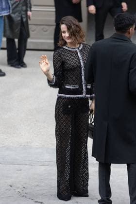 PFW - Chanel PAP - Arrivals NB Rebecca Marder attends Chanel Womenswear Fall Winter 2025-2026 show as part of Paris Fashion Week on March 11, 2025 in Paris, France. Photo by Nasser Berzane ABACAPRESS.COM Paris France  Copyright: xBerzanexNasser ABACAx