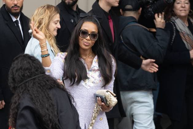 PFW - Chanel PAP - Arrivals NB Naomi Campbell attends ChanelWomenswear Fall Winter 2025-2026 show as part of Paris Fashion Week on March 11, 2025 in Paris, France. Photo by Nasser Berzane ABACAPRESS.COM Paris France  Copyright: xBerzanexNasser ABACAx