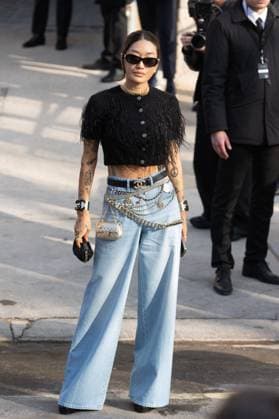 PFW - Chanel PAP - Arrivals NB Peggy Gou attends Chanel Womenswear Fall Winter 2025-2026 show as part of Paris Fashion Week on March 11, 2025 in Paris, France. Photo by Nasser Berzane ABACAPRESS.COM Paris France  Copyright: xBerzanexNasser ABACAx