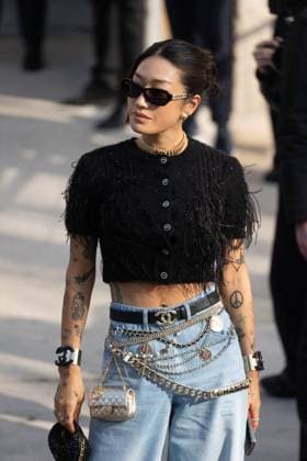 PFW - Chanel PAP - Arrivals NB Peggy Gou attends Chanel Womenswear Fall Winter 2025-2026 show as part of Paris Fashion Week on March 11, 2025 in Paris, France. Photo by Nasser Berzane ABACAPRESS.COM Paris France  Copyright: xBerzanexNasser ABACAx