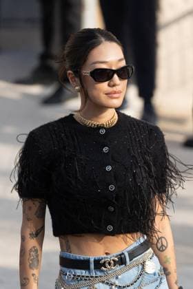 PFW - Chanel PAP - Arrivals NB Peggy Gou attends Chanel Womenswear Fall Winter 2025-2026 show as part of Paris Fashion Week on March 11, 2025 in Paris, France. Photo by Nasser Berzane ABACAPRESS.COM Paris France  Copyright: xBerzanexNasser ABACAx
