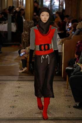 Kiko Kostadinov ready to wear fall winter 2025-2026, Paris, 11 March 2025 Kiko Kostadinov ready to wear fall winter 2025-2026 runway show at Paris fashion week on 11 March 2025, Credit:xxx Avalon Paris, France  Copyright: xxxxx xAvalonx 0974688360