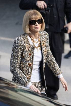 PFW - Chanel PAP - Arrivals NB Anna Wintour attends Chanel Womenswear Fall Winter 2025-2026 show as part of Paris Fashion Week on March 11, 2025 in Paris, France. Photo by Nasser Berzane ABACAPRESS.COM Paris France  Copyright: xBerzanexNasser ABACAx