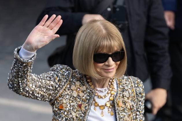 PFW - Chanel PAP - Arrivals NB Anna Wintour attends Chanel Womenswear Fall Winter 2025-2026 show as part of Paris Fashion Week on March 11, 2025 in Paris, France. Photo by Nasser Berzane ABACAPRESS.COM Paris France  Copyright: xBerzanexNasser ABACAx