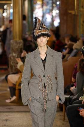 Kiko Kostadinov ready to wear fall winter 2025-2026, Paris, 11 March 2025 Kiko Kostadinov ready to wear fall winter 2025-2026 runway show at Paris fashion week on 11 March 2025, Credit:xxx Avalon Paris, France  Copyright: xxxxx xAvalonx 0974688388
