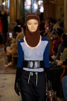 Kiko Kostadinov ready to wear fall winter 2025-2026, Paris, 11 March 2025 Kiko Kostadinov ready to wear fall winter 2025-2026 runway show at Paris fashion week on 11 March 2025, Credit:xxx Avalon Paris, France  Copyright: xxxxx xAvalonx 0974688409