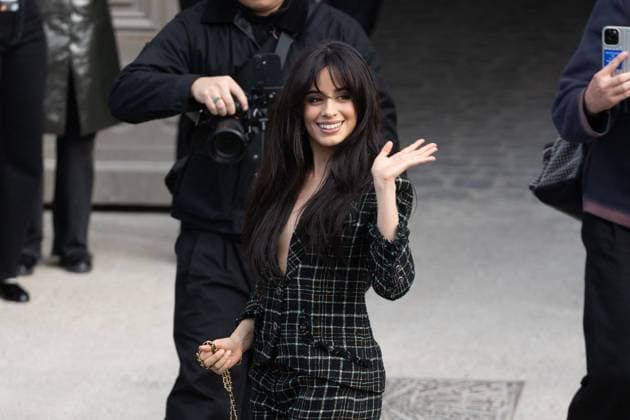 PFW - Chanel PAP - Arrivals NB Camila Cabello attends Chanel Womenswear Fall Winter 2025-2026 show as part of Paris Fashion Week on March 11, 2025 in Paris, France. Photo by Nasser Berzane ABACAPRESS.COM Paris France  Copyright: xBerzanexNasser ABACAx